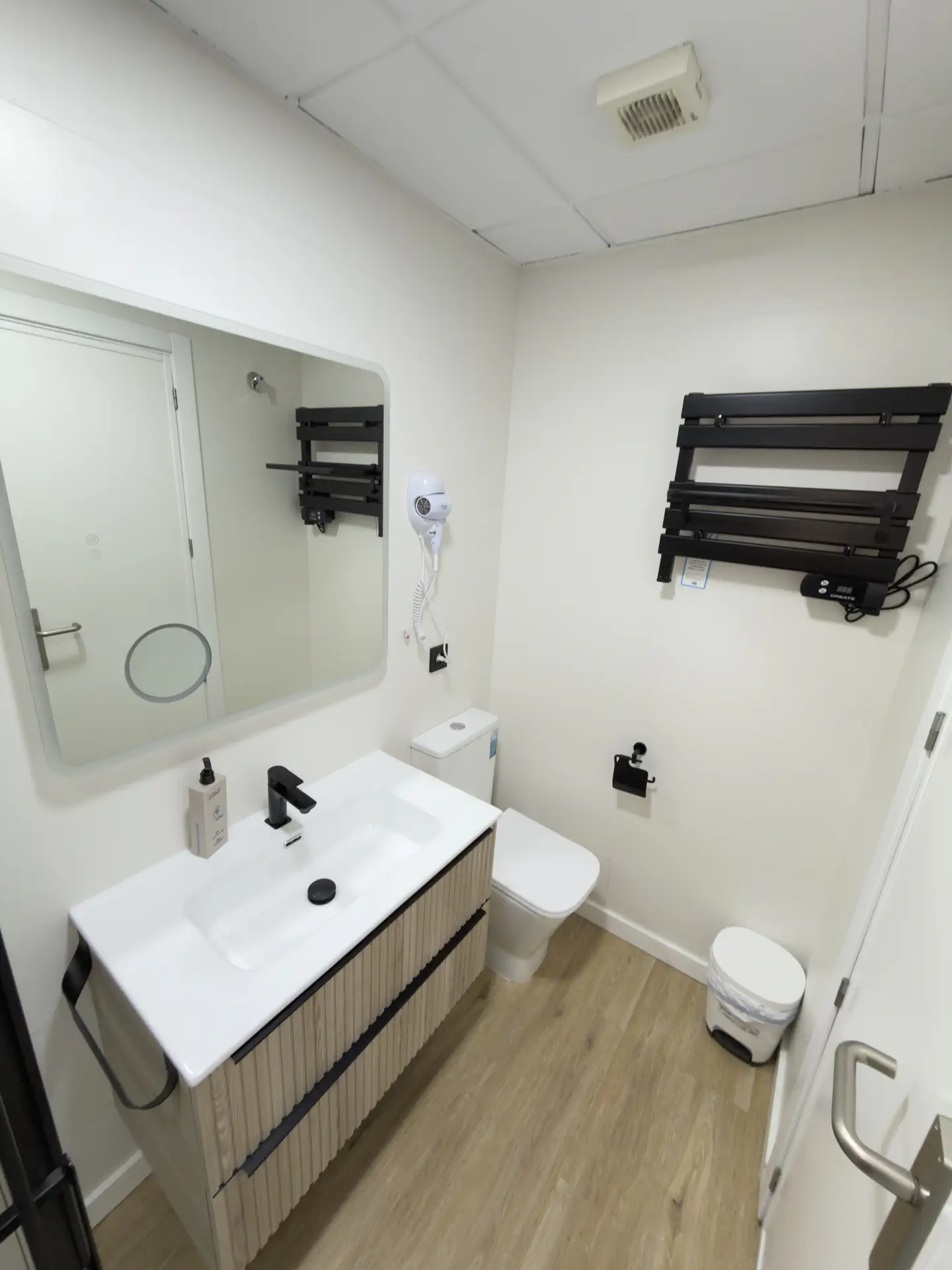 Zona de cocina de la suite doble